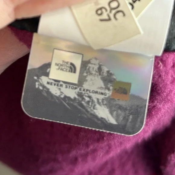 NWT The North Face Cragmont Purple Fleece Jacket size medium winter coat - Picture 13 of 16